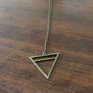 Brandy Melville triangle necklace